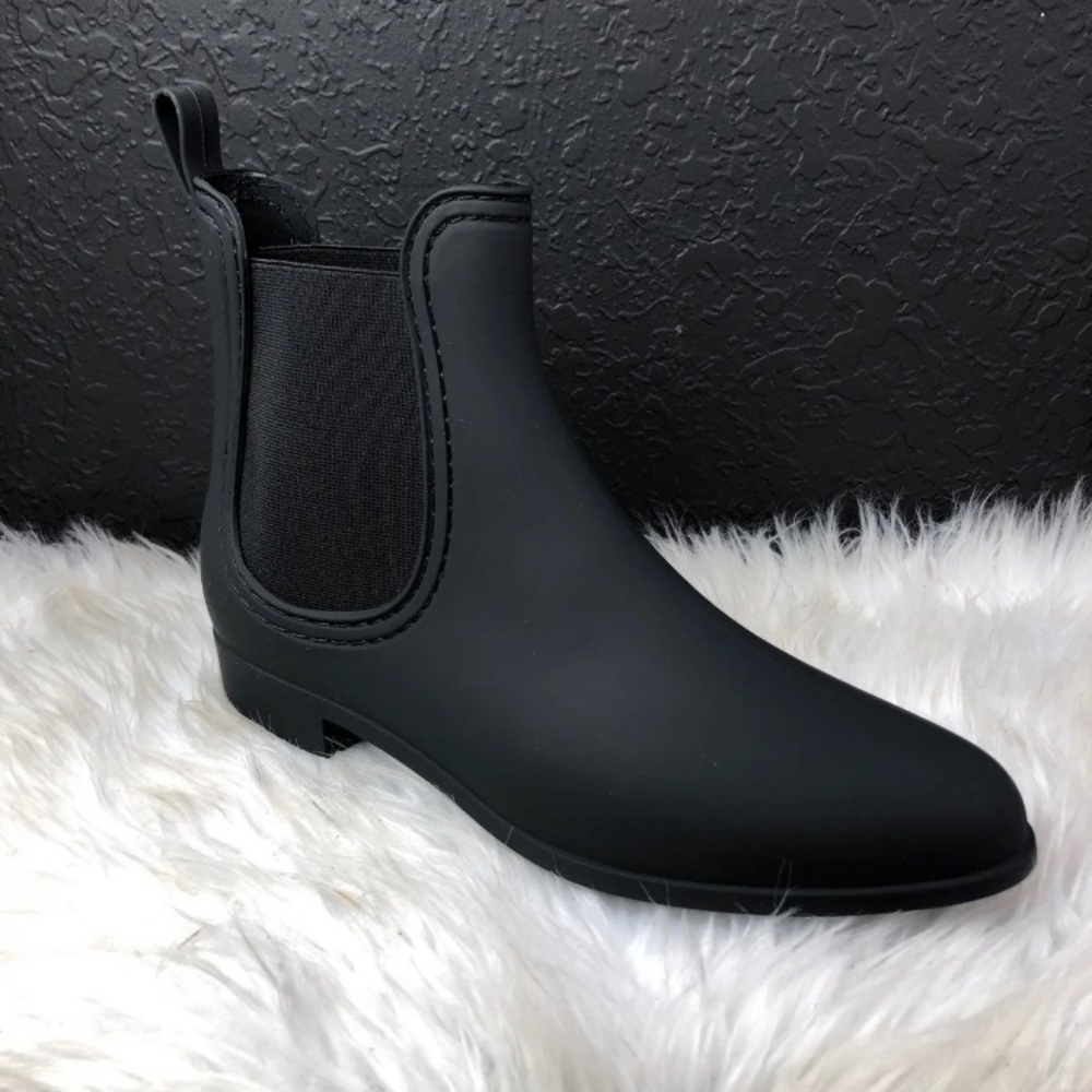 JEFFREY CAMPBELL RAIN BOOTS SIZE 10
